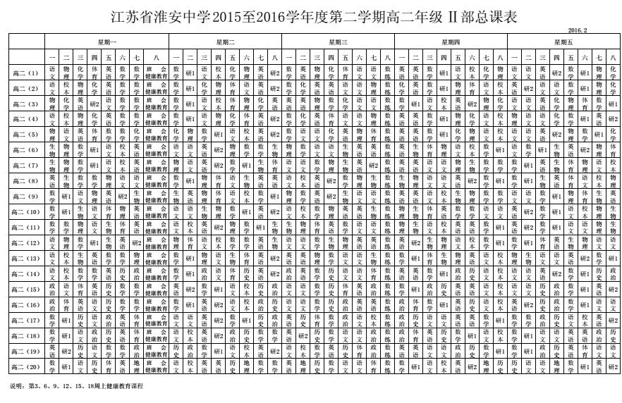 江苏省淮安中学2015至2016学年度第二学期高二年级Ⅱ部总课表QQ图片20170923154553.jpg